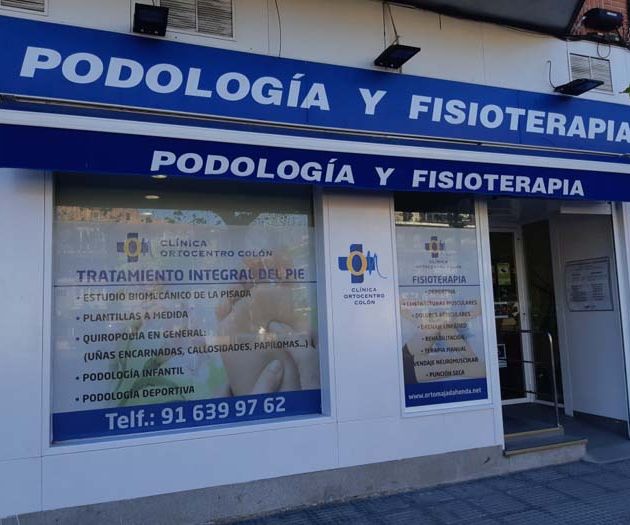 CLINICA COLON. FISIOTERAPIA Y PODOLOGIA fachada de clínica